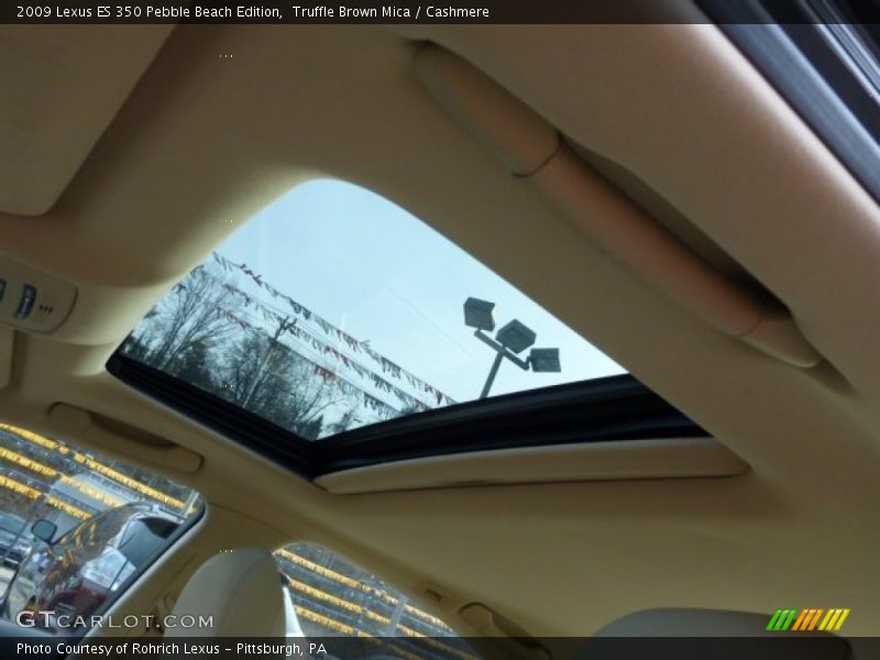 Truffle Brown Mica / Cashmere 2009 Lexus ES 350 Pebble Beach Edition