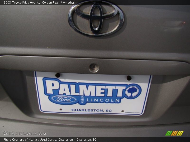 Golden Pearl / Amethyst 2003 Toyota Prius Hybrid