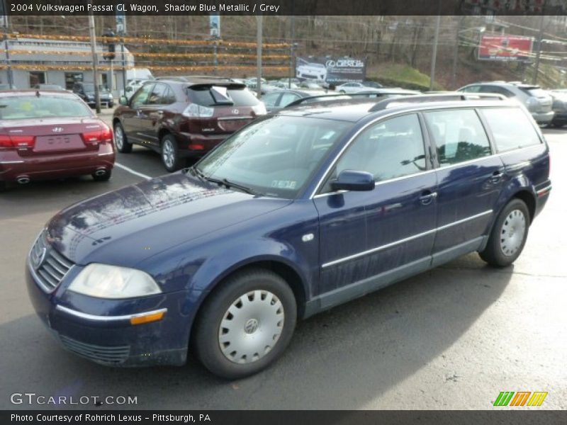 Shadow Blue Metallic / Grey 2004 Volkswagen Passat GL Wagon