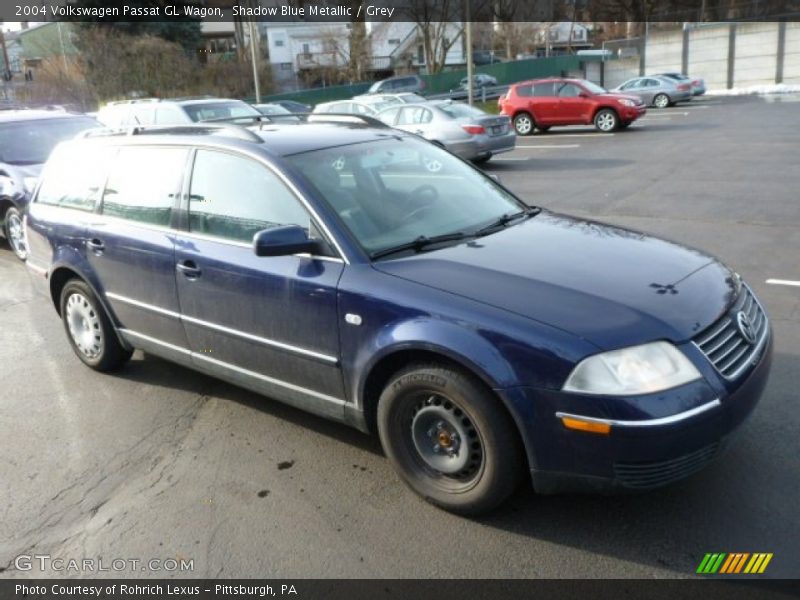 Shadow Blue Metallic / Grey 2004 Volkswagen Passat GL Wagon