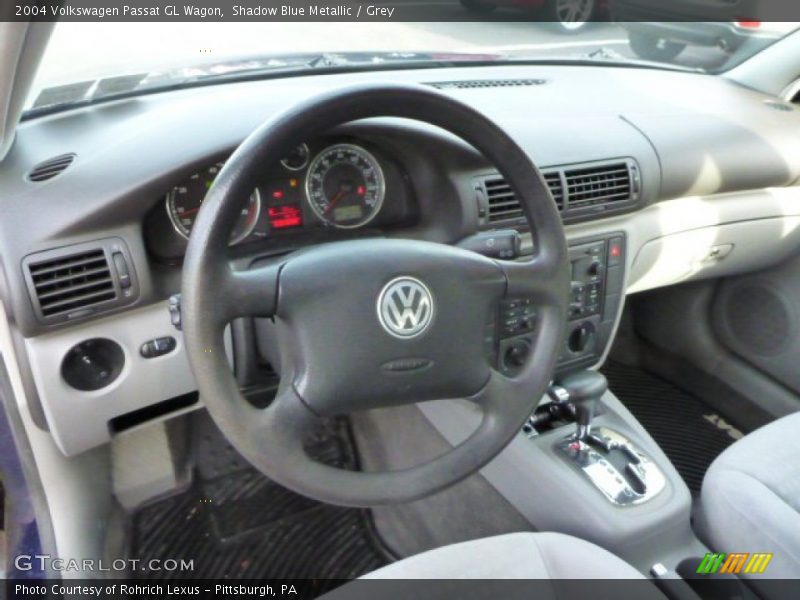 Shadow Blue Metallic / Grey 2004 Volkswagen Passat GL Wagon