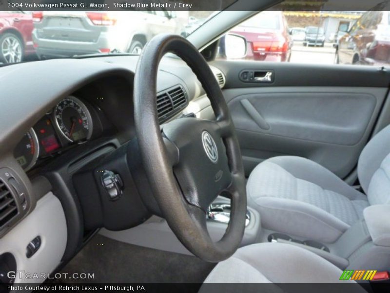 Shadow Blue Metallic / Grey 2004 Volkswagen Passat GL Wagon
