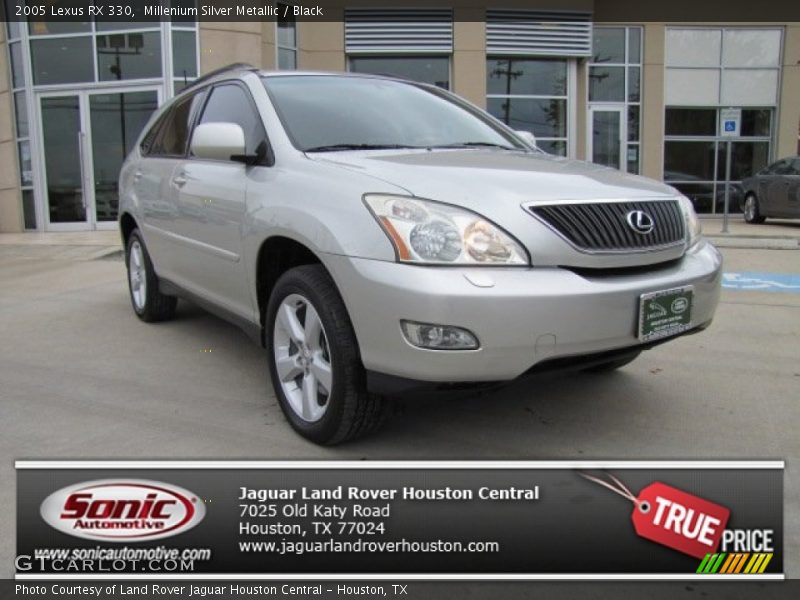 Millenium Silver Metallic / Black 2005 Lexus RX 330