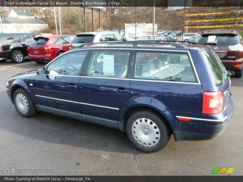 Shadow Blue Metallic / Grey 2004 Volkswagen Passat GL Wagon