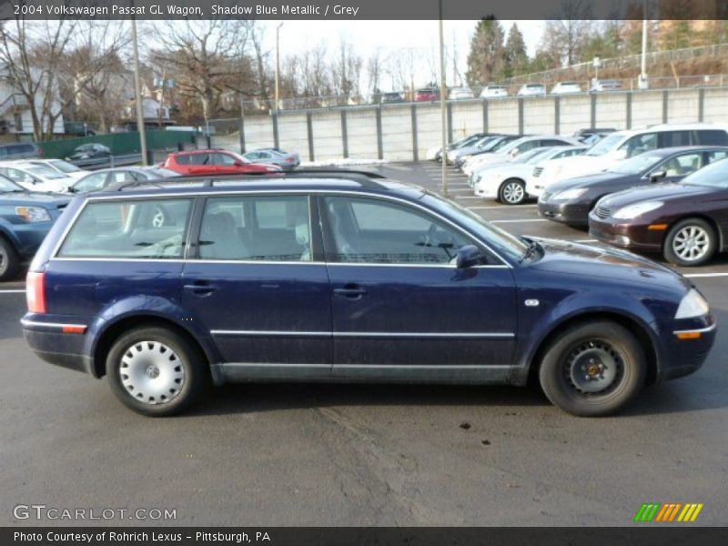Shadow Blue Metallic / Grey 2004 Volkswagen Passat GL Wagon