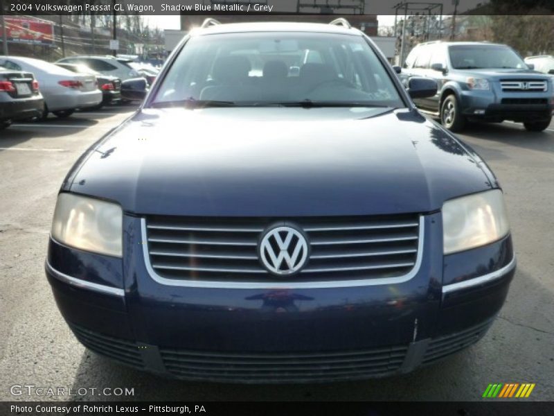 Shadow Blue Metallic / Grey 2004 Volkswagen Passat GL Wagon