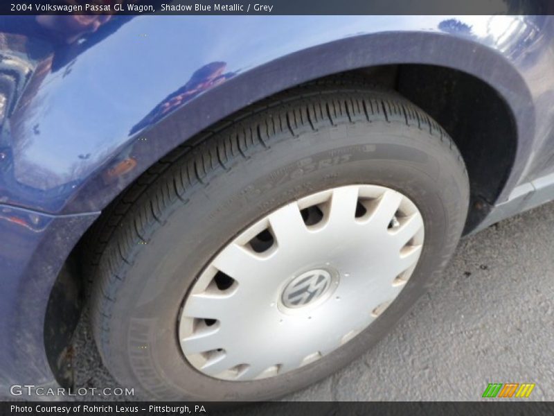Shadow Blue Metallic / Grey 2004 Volkswagen Passat GL Wagon