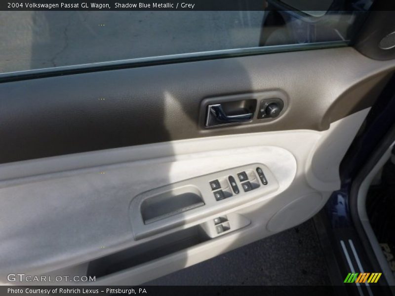 Shadow Blue Metallic / Grey 2004 Volkswagen Passat GL Wagon