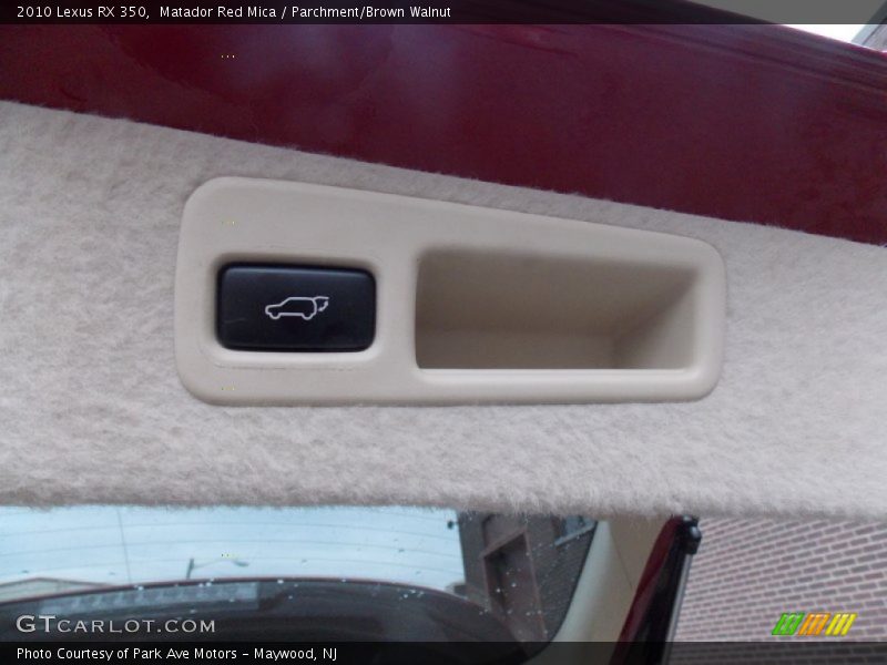 Matador Red Mica / Parchment/Brown Walnut 2010 Lexus RX 350