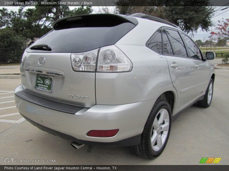 Millenium Silver Metallic / Black 2005 Lexus RX 330