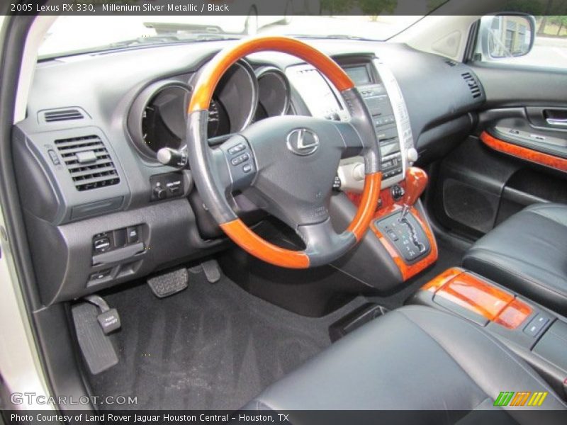 Black Interior - 2005 RX 330 