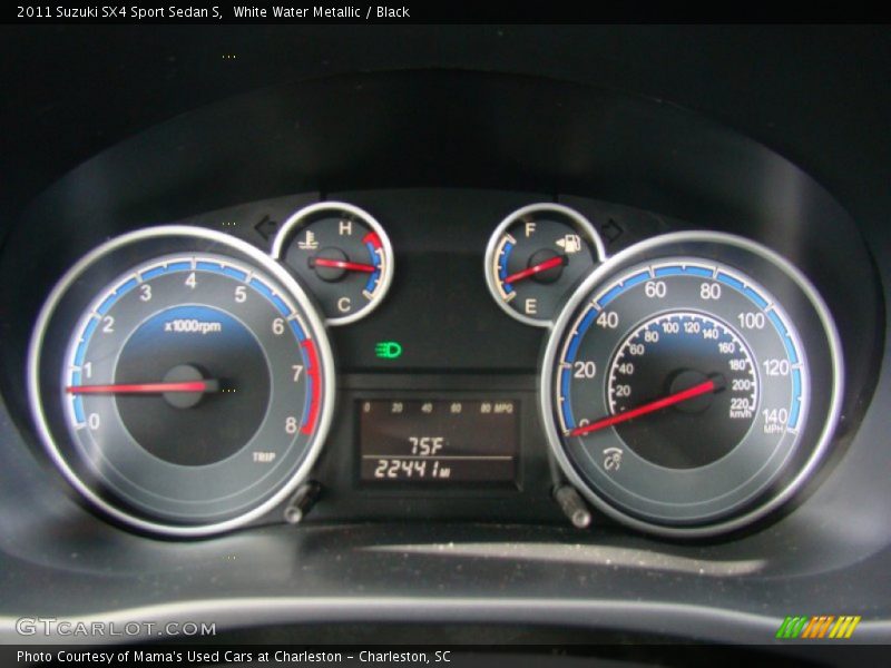  2011 SX4 Sport Sedan S Sport Sedan S Gauges