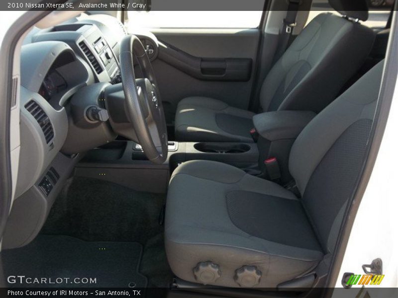 Avalanche White / Gray 2010 Nissan Xterra SE