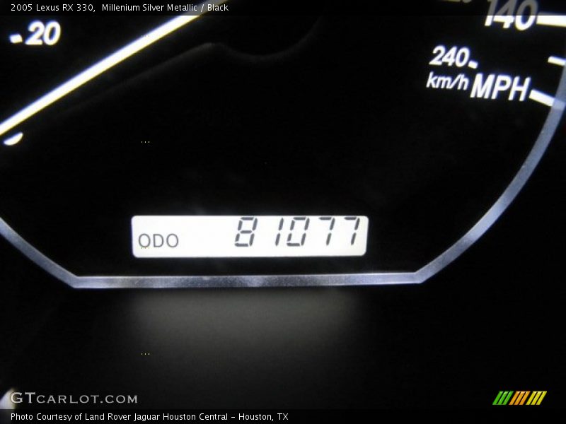 Millenium Silver Metallic / Black 2005 Lexus RX 330