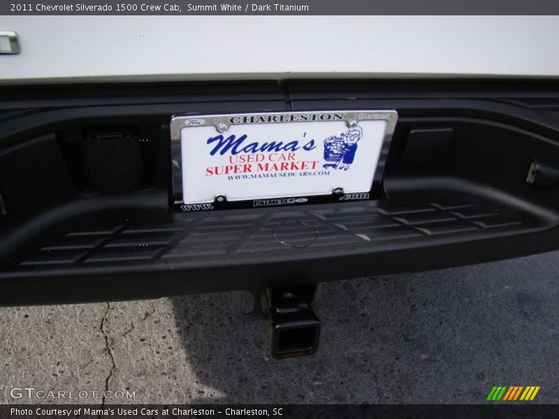 Summit White / Dark Titanium 2011 Chevrolet Silverado 1500 Crew Cab