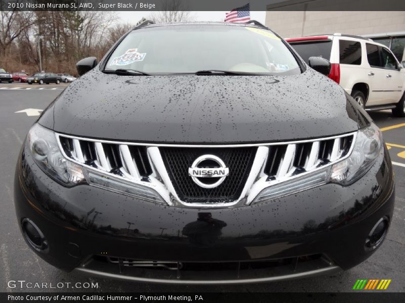 Super Black / Beige 2010 Nissan Murano SL AWD