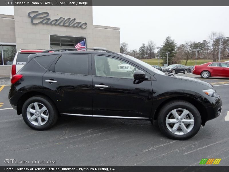 Super Black / Beige 2010 Nissan Murano SL AWD