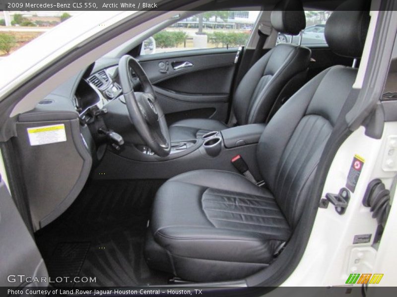 Front Seat of 2009 CLS 550