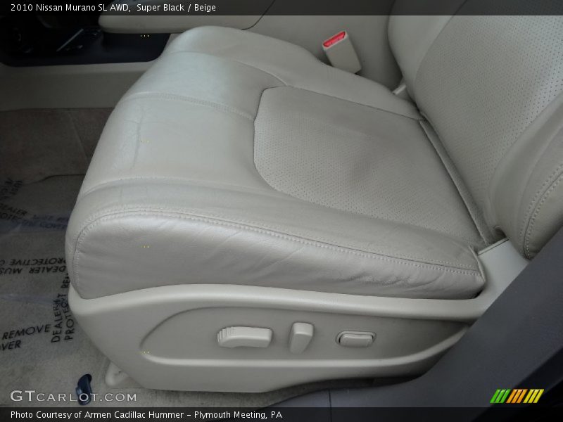 Super Black / Beige 2010 Nissan Murano SL AWD