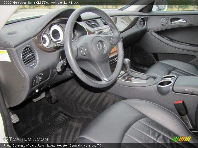 Black Interior - 2009 CLS 550 