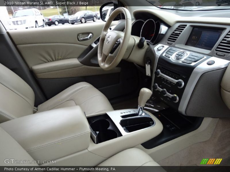 Super Black / Beige 2010 Nissan Murano SL AWD