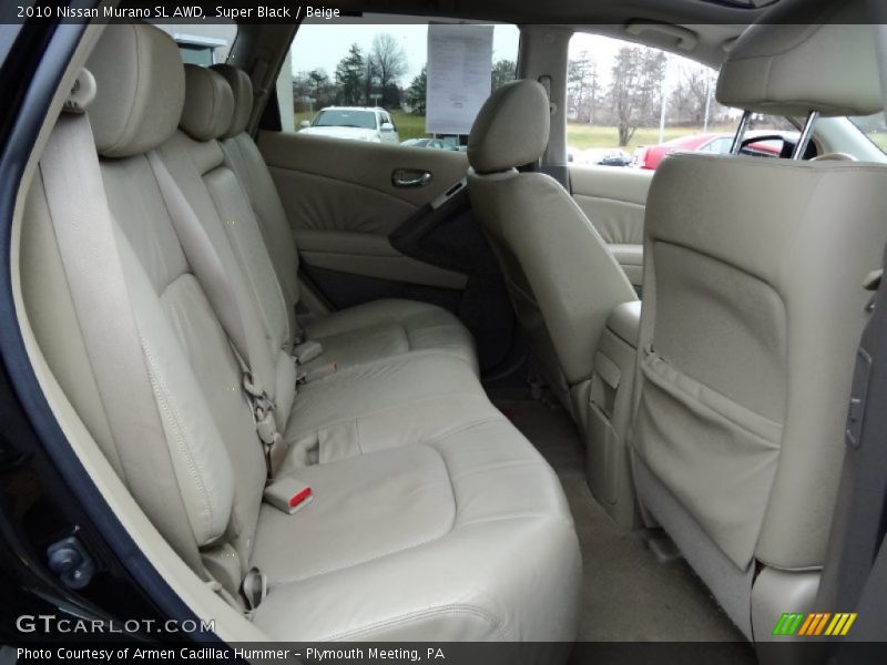 Super Black / Beige 2010 Nissan Murano SL AWD