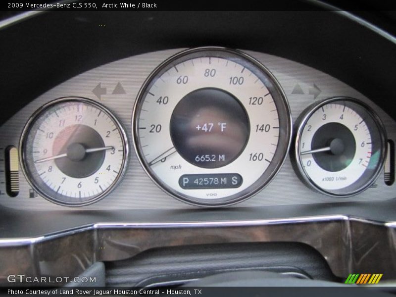 2009 CLS 550 550 Gauges