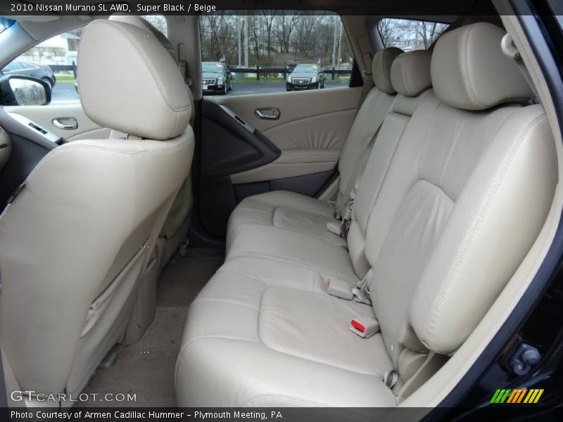 Super Black / Beige 2010 Nissan Murano SL AWD