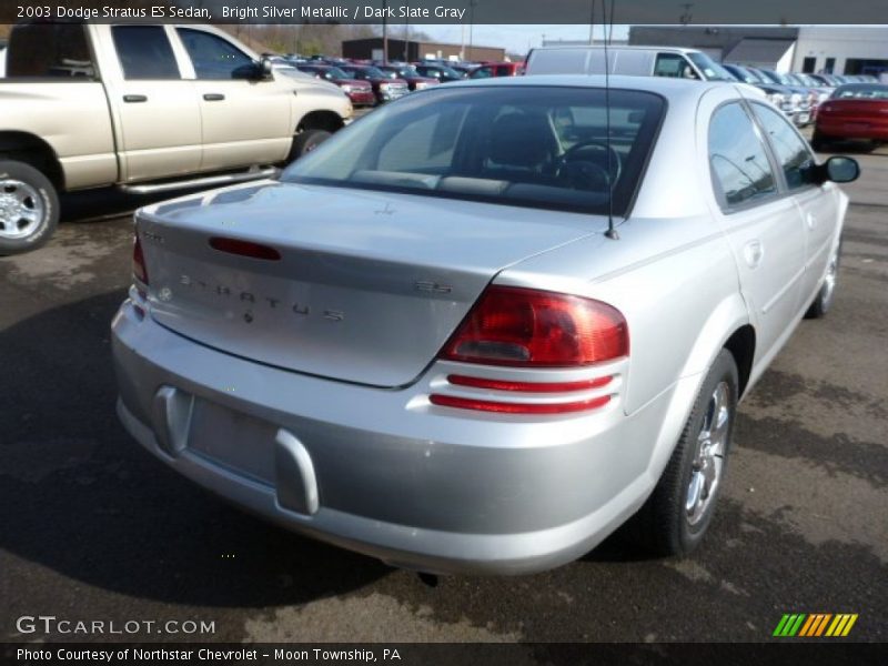 Bright Silver Metallic / Dark Slate Gray 2003 Dodge Stratus ES Sedan