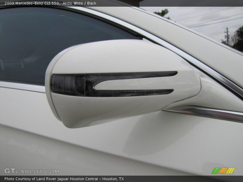 Arctic White / Black 2009 Mercedes-Benz CLS 550