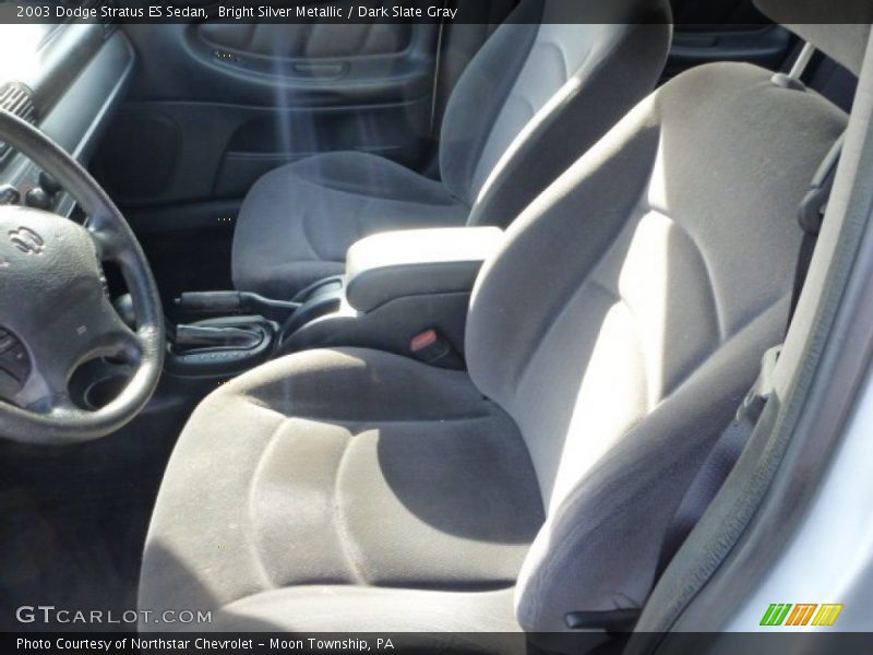 Bright Silver Metallic / Dark Slate Gray 2003 Dodge Stratus ES Sedan