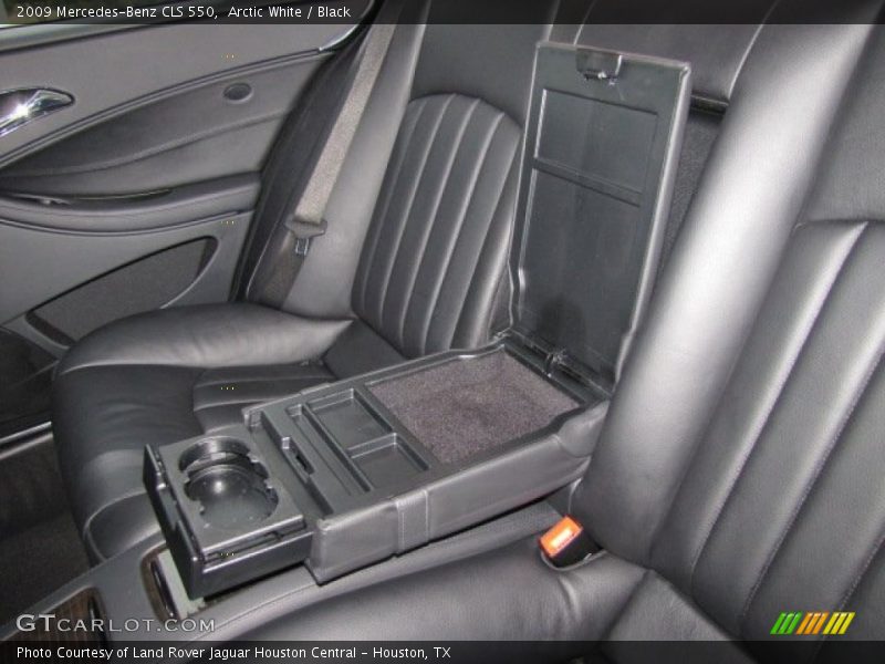 Arctic White / Black 2009 Mercedes-Benz CLS 550