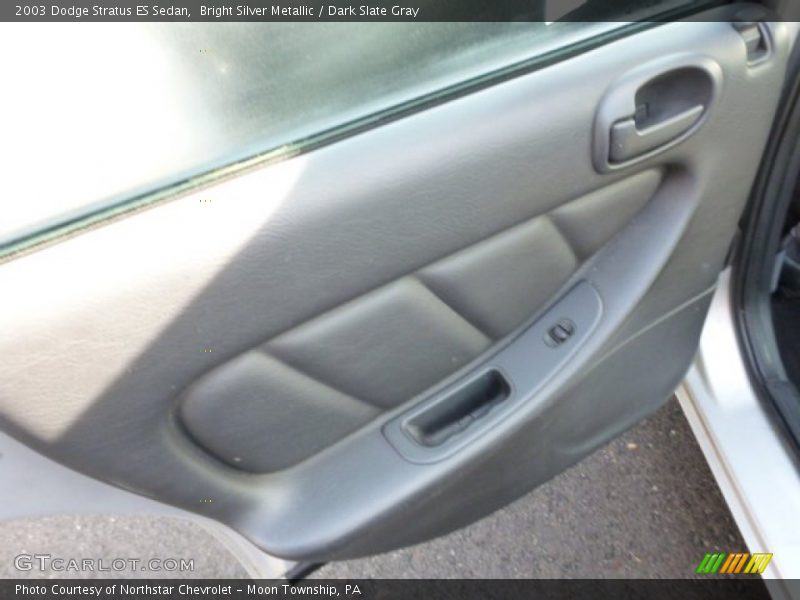 Bright Silver Metallic / Dark Slate Gray 2003 Dodge Stratus ES Sedan