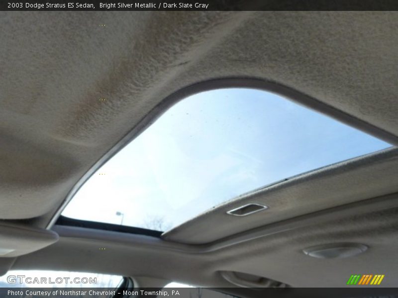 Bright Silver Metallic / Dark Slate Gray 2003 Dodge Stratus ES Sedan