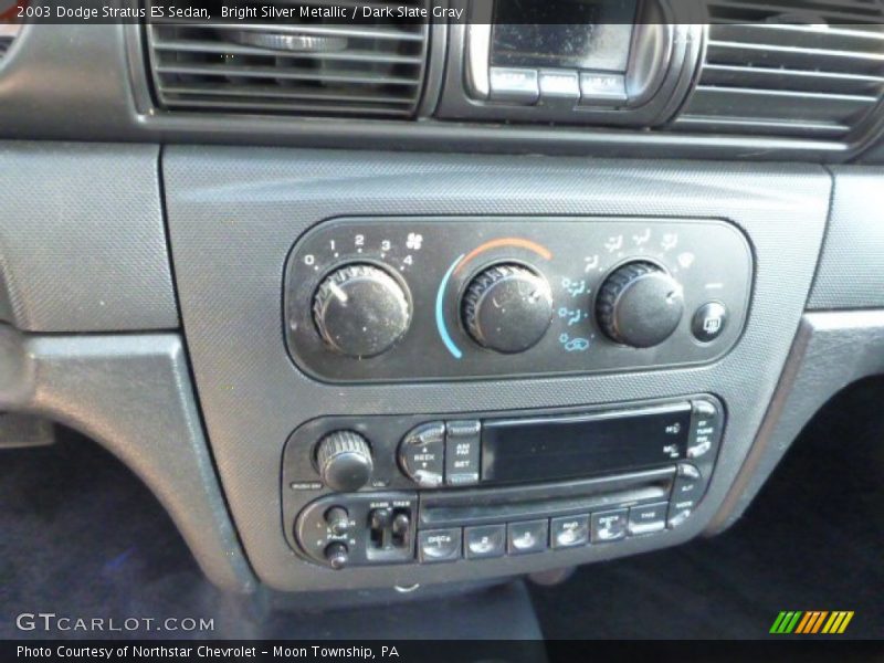 Bright Silver Metallic / Dark Slate Gray 2003 Dodge Stratus ES Sedan