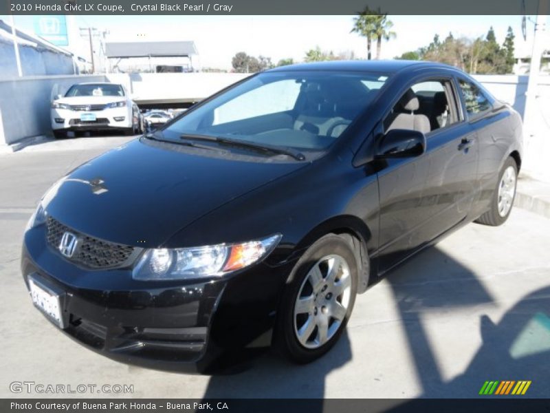 Front 3/4 View of 2010 Civic LX Coupe