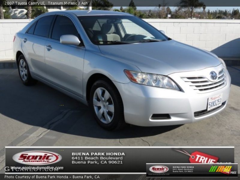Titanium Metallic / Ash 2007 Toyota Camry LE
