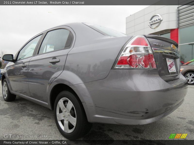 Medium Gray / Charcoal 2011 Chevrolet Aveo LT Sedan