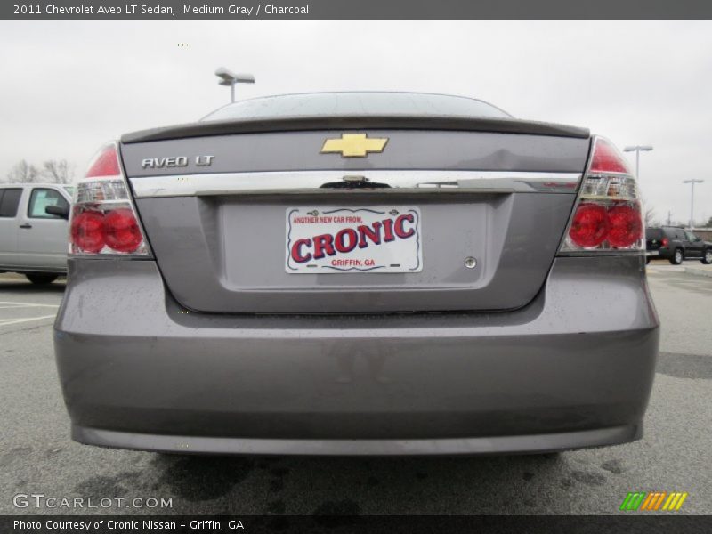 Medium Gray / Charcoal 2011 Chevrolet Aveo LT Sedan