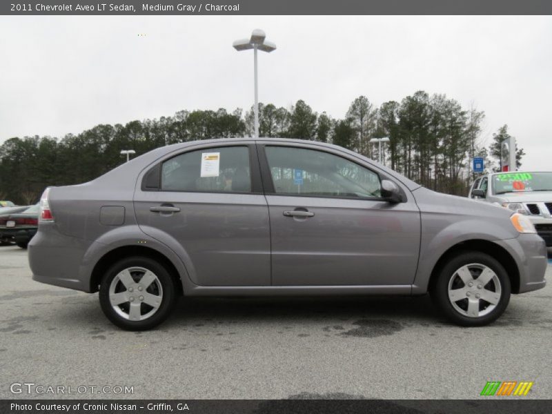Medium Gray / Charcoal 2011 Chevrolet Aveo LT Sedan