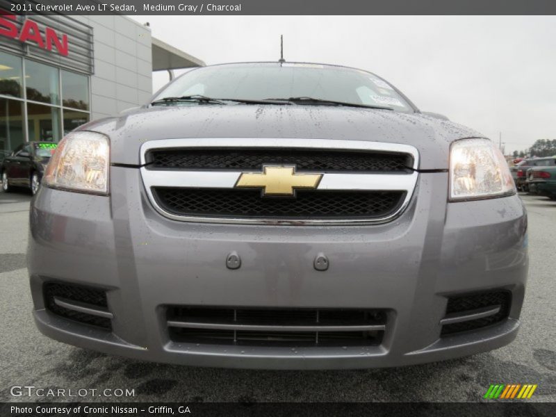 Medium Gray / Charcoal 2011 Chevrolet Aveo LT Sedan