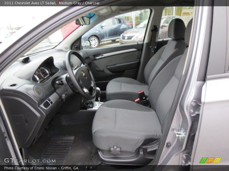 Medium Gray / Charcoal 2011 Chevrolet Aveo LT Sedan