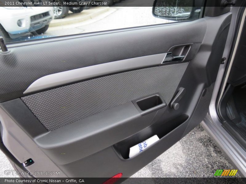 Medium Gray / Charcoal 2011 Chevrolet Aveo LT Sedan