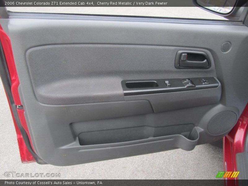 Cherry Red Metallic / Very Dark Pewter 2006 Chevrolet Colorado Z71 Extended Cab 4x4