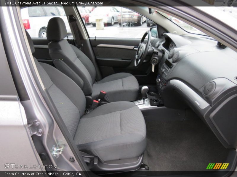 Medium Gray / Charcoal 2011 Chevrolet Aveo LT Sedan