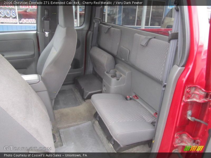 Cherry Red Metallic / Very Dark Pewter 2006 Chevrolet Colorado Z71 Extended Cab 4x4