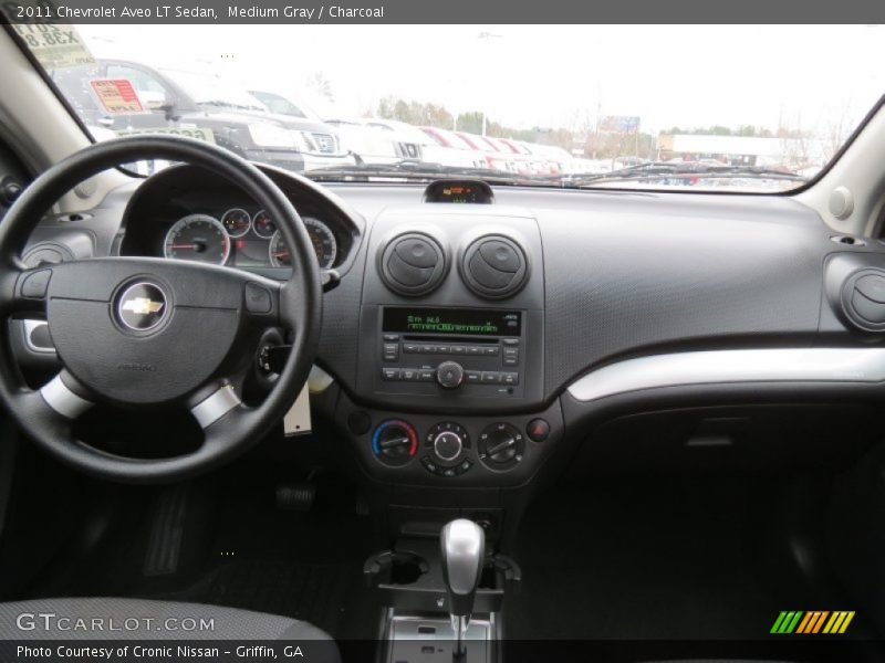 Medium Gray / Charcoal 2011 Chevrolet Aveo LT Sedan