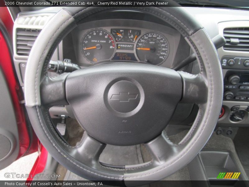Cherry Red Metallic / Very Dark Pewter 2006 Chevrolet Colorado Z71 Extended Cab 4x4
