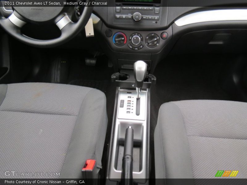 Medium Gray / Charcoal 2011 Chevrolet Aveo LT Sedan