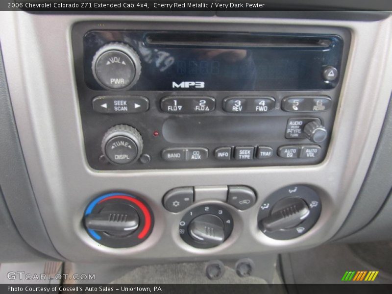 Cherry Red Metallic / Very Dark Pewter 2006 Chevrolet Colorado Z71 Extended Cab 4x4